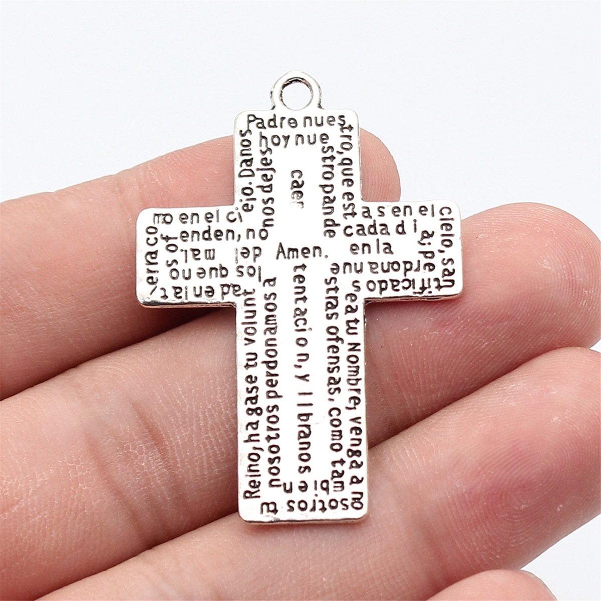 Vintage Fashion Stores - 2pcs 49x33mm Antique Silver Color Double-Sided