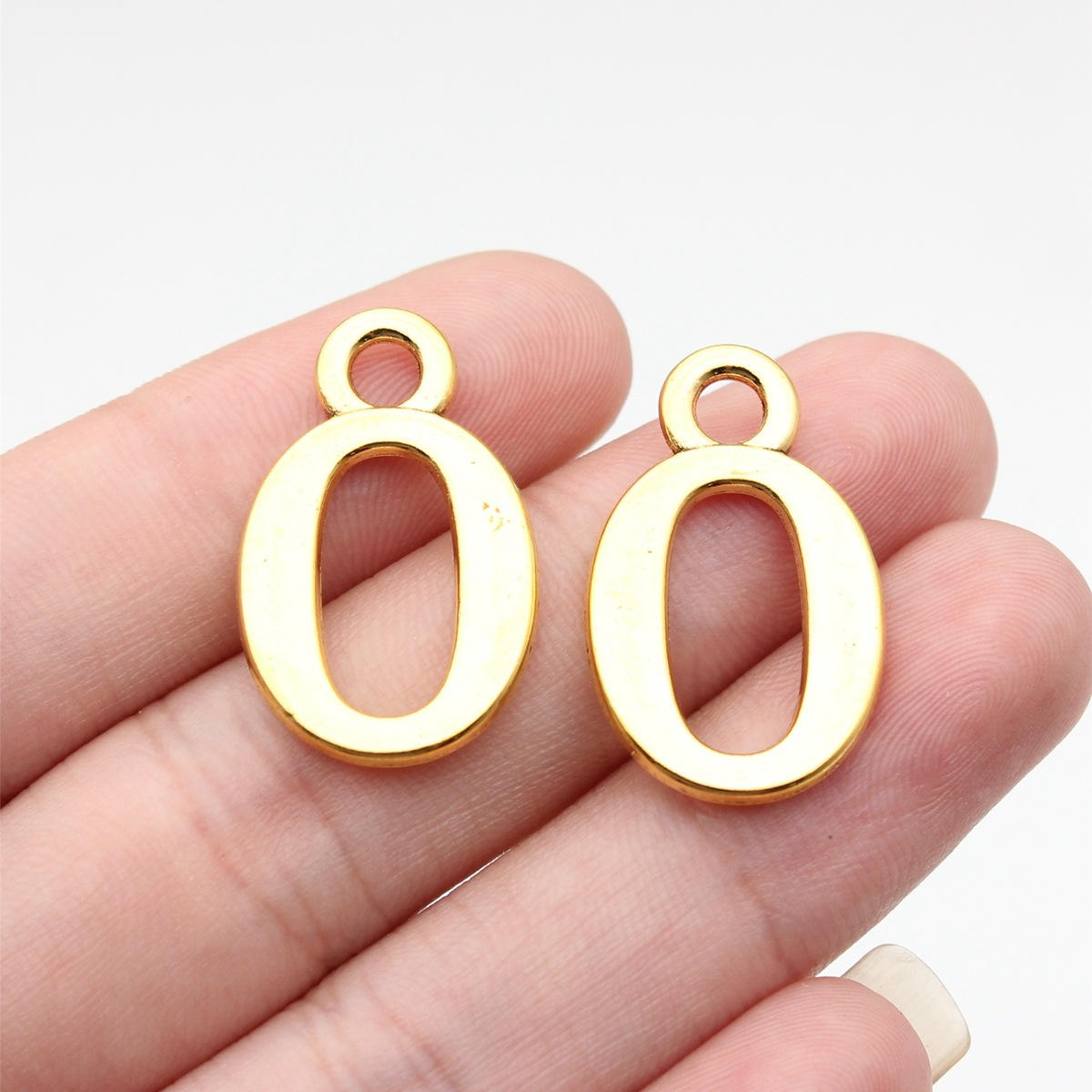10pcs 26x16mm Antique Gold Col - đánh giá và giá Vintage Fashion Stores