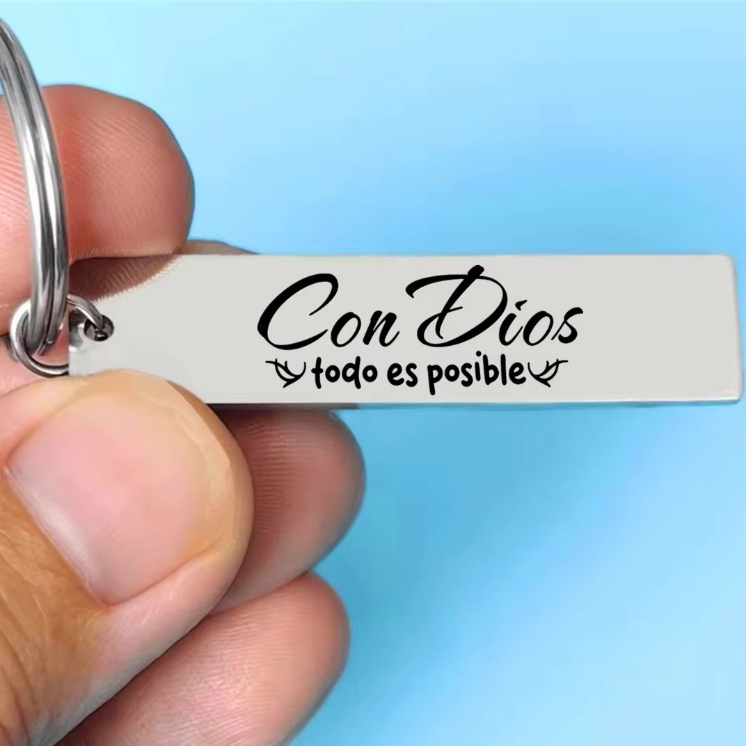 1Pc Spanish Quote Keychain Con - đánh giá và giá Vintage Fashion Quotes