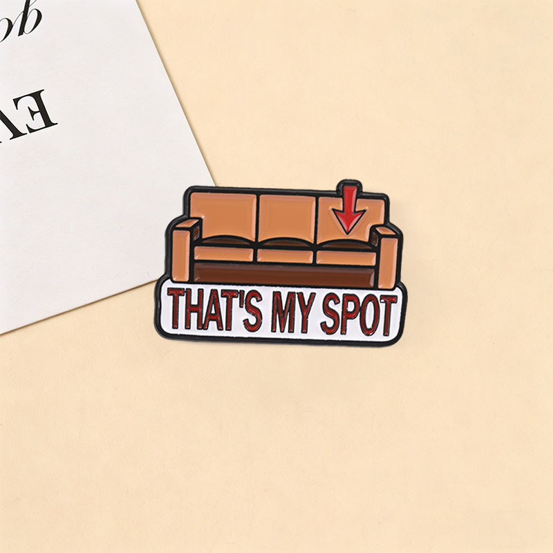 That's My Spot Enamel Pin Vint - đánh giá và giá Vintage Fashion Quotes