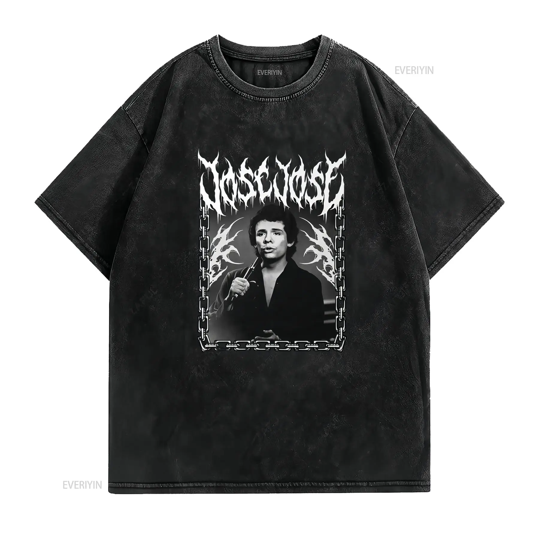 Jose Dark Metal Lettering T Sh - đánh giá và giá Vintage Fashion La