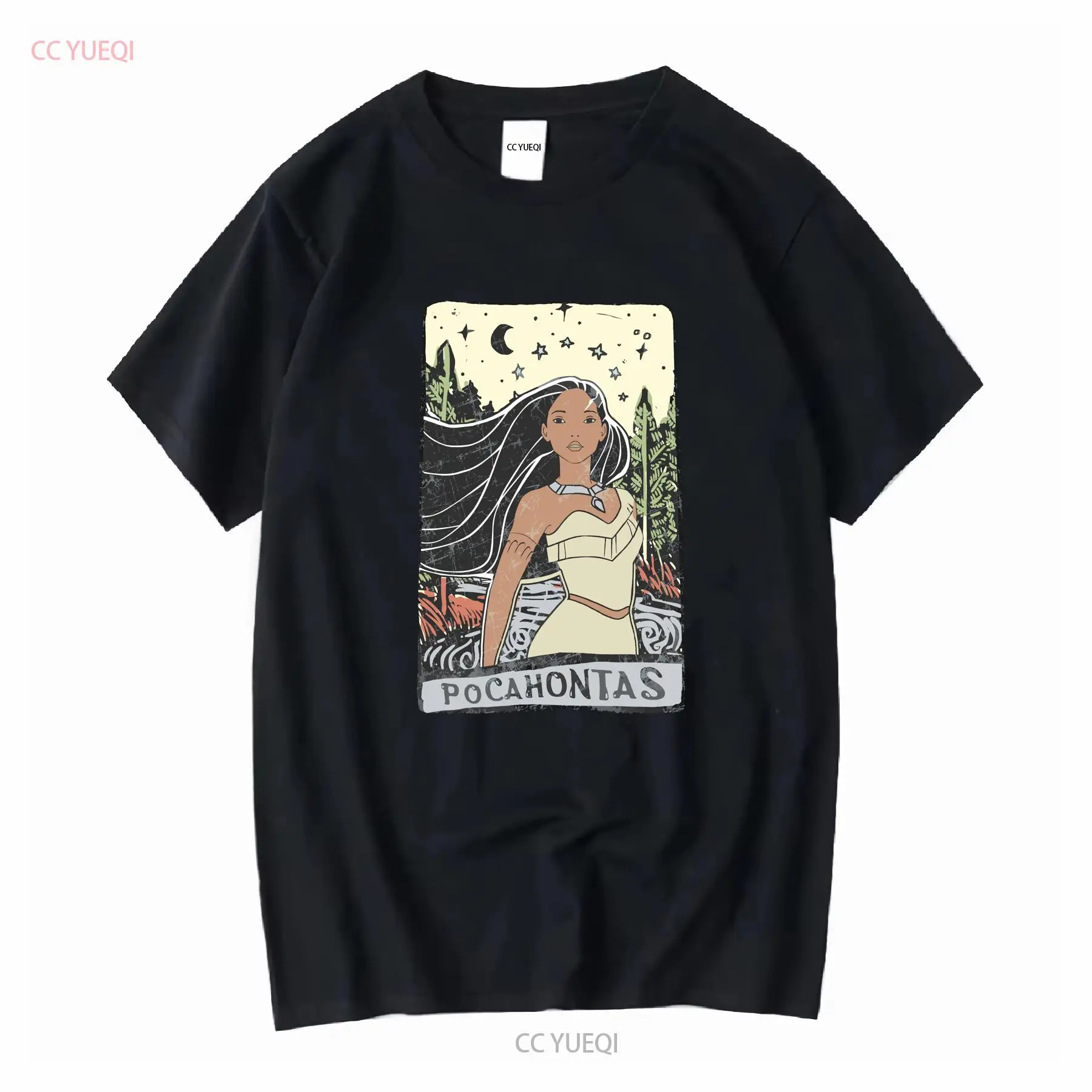 Pocahontas T Shirt Sizes Cotto - đánh giá và giá Vintage Fashion Jersey