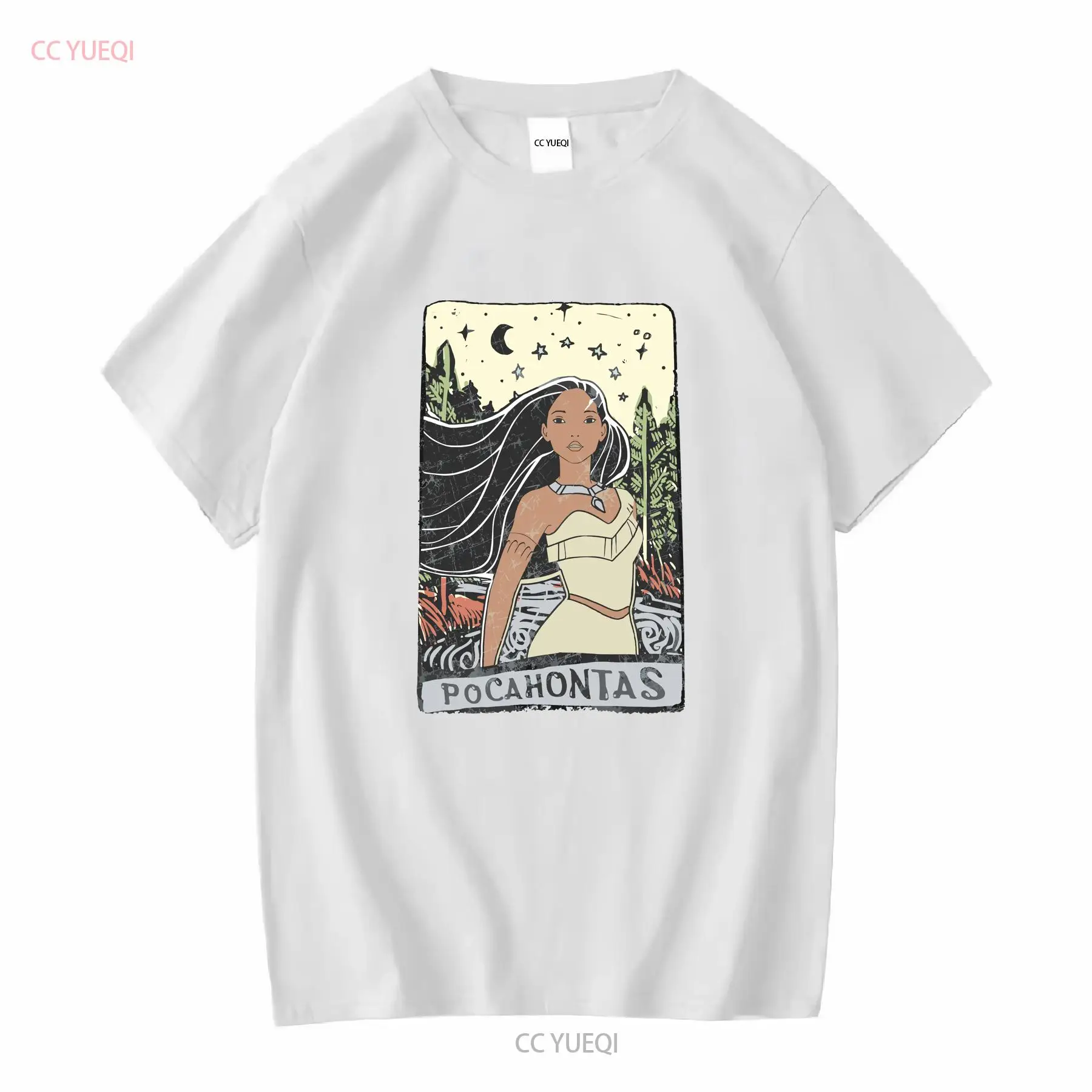 Pocahontas T Shirt Sizes Cotto - đánh giá và giá Vintage Fashion Jersey