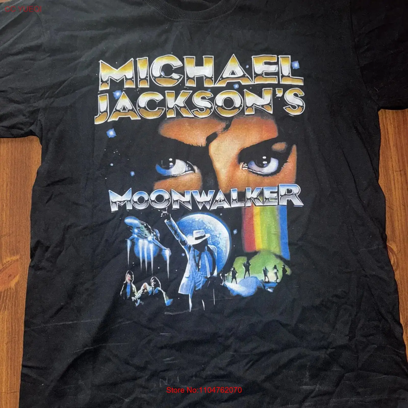 MICHAEL JACKSON MOONWALKER SHI - đánh giá và giá Vintage Fashion Jersey