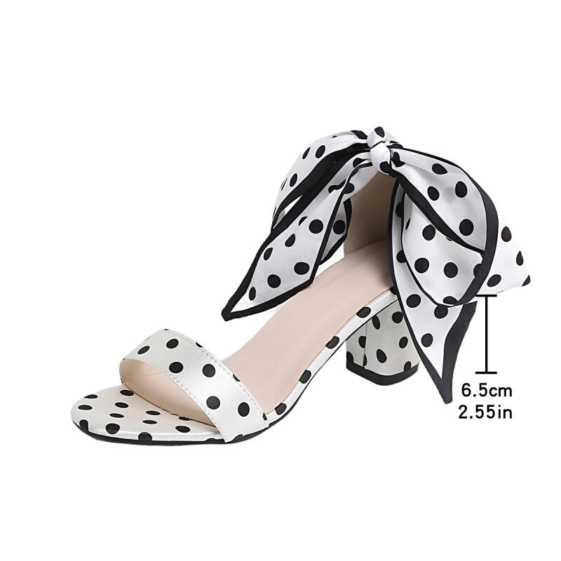 Vintage Black White Polka Dots - đánh giá và giá Vintage Fashion Dresses