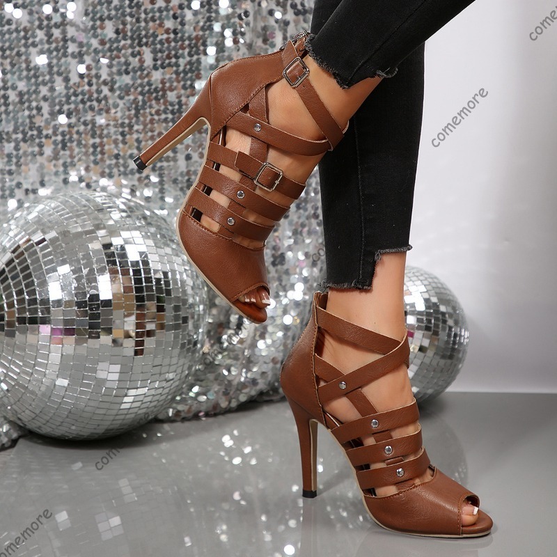 Women's Gladiator High Heel Sa - đánh giá và giá Vintage Fashion Online