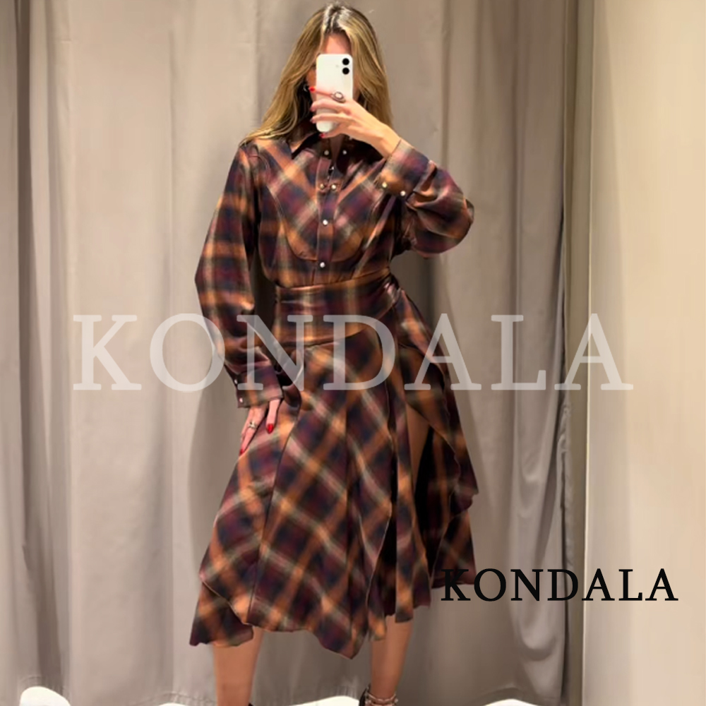 KONDALA Women Fall Casual Plai - đánh giá và giá Vintage Fashion Jersey