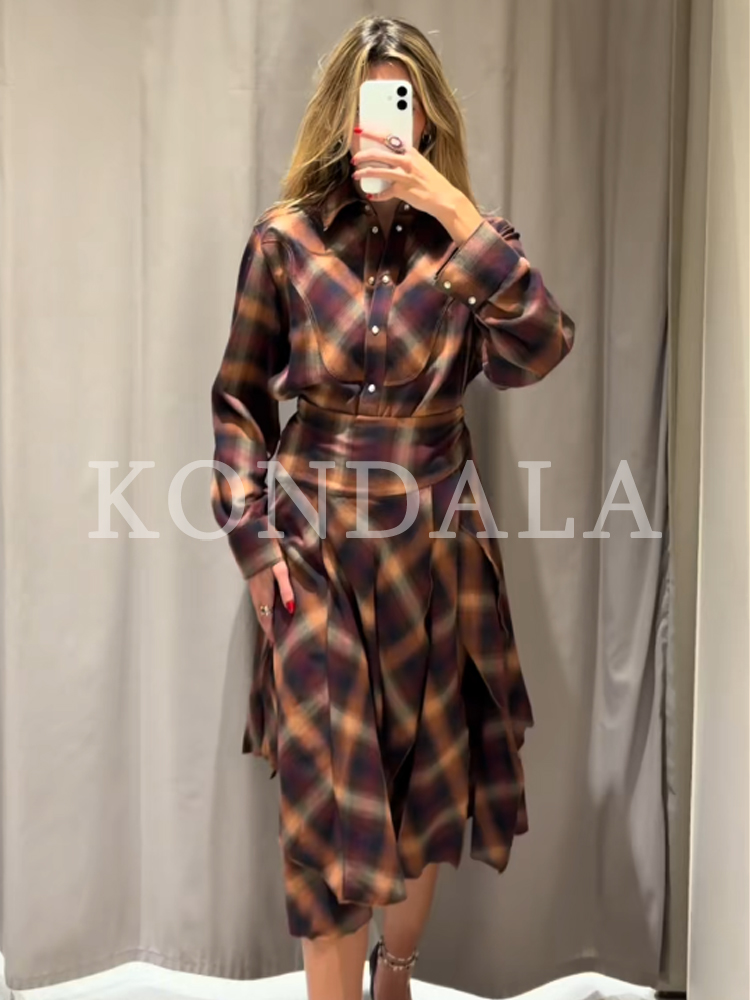 KONDALA Women Fall Casual Plai - đánh giá và giá Vintage Fashion Jersey